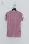 BASERANGE Classic Bamboo Fiber and Cotton Slim Fit T-shirt Series Collection Round Neck Bottoming Shirt France BAS-TOCT-BL-AU24-ZI Purple